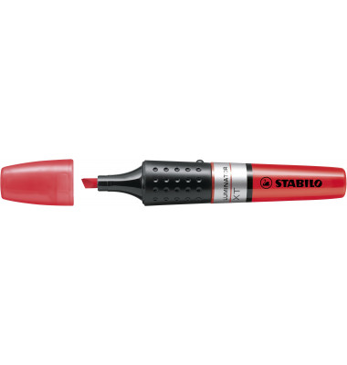 Textmarker Boss Luminator, 71/40, rot, 2-5mm Keilspitze