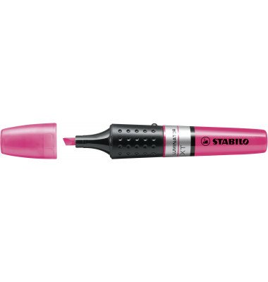 Textmarker Boss Luminator, 71/56, pink, 2-5mm Keilspitze