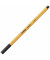 Fineliner-Set point 88, 88/6, orange, wei&szlig;e Streifen (Schreibfarbe: 6-farbig sortiert), 0,4mm