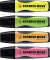 Textmarker-Set BOSS EXECUTIVE, 73/4, Etui, 4-farbig sortiert, 2-5mm Keilspitze
