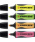 Textmarker-Set BOSS EXECUTIVE, 73/4, Etui, 4-farbig sortiert, 2-5mm Keilspitze