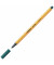 Fineliner point 88, 88/53, orange, wei&szlig;e Streifen (Schreibfarbe: tannengr&uuml;n), 0,4mm