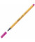 Fineliner point 88, 88/56, orange, wei&szlig;e Streifen (Schreibfarbe: rosa), 0,4mm