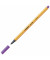 Fineliner point 88, 88/55, orange, wei&szlig;e Streifen (Schreibfarbe: violett), 0,4mm