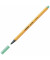 Fineliner point 88, 88/13, orange, wei&szlig;e Streifen (Schreibfarbe: eisgr&uuml;n), 0,4mm