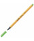 Fineliner point 88, 88/43, orange, wei&szlig;e Streifen (Schreibfarbe: hellgr&uuml;n), 0,4mm