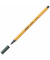 Fineliner point 88, 88/63, orange, wei&szlig;e Streifen (Schreibfarbe: olivgr&uuml;n), 0,4mm