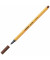 Fineliner point 88, 88/45, orange, wei&szlig;e Streifen (Schreibfarbe: braun), 0,4mm