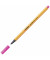 Fineliner point 88, 88/056, orange, wei&szlig;e Streifen (Schreibfarbe: neonpink), 0,4mm