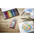 Aquarellstifte-Set STABILOaquacolor Etui 1624-6, farbig sortiert, sechskant, Packung