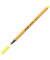 Fineliner point 88, 88/24, orange, wei&szlig;e Streifen (Schreibfarbe: zitronengelb), 0,4mm