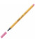 Fineliner point 88, 88/29, orange, wei&szlig;e Streifen (Schreibfarbe: rosa), 0,4mm