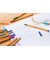 Fineliner point 88, 88/48, orange, wei&szlig;e Streifen (Schreibfarbe: hellrot), 0,4mm