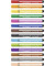 Dreikant-Fasermaler Trio® Scribbi - Etui mit 14 Stiften