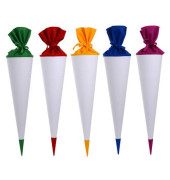 Bastel-Schult&uuml;te 97840, farbig sortiert, 70cm, rund