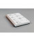 Notizblock JN607 mit Spirale Jolie, Muster, punktkariert, 16,8x21,5cm, 120g, violett, 120 Blatt