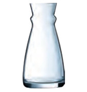 Karaffe FLUID, 9,6 x 21 cm, Glas, ohne Deckel, 0,75 l, farblos