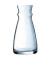 Karaffe FLUID, 9,6 x 21 cm, Glas, ohne Deckel, 0,75 l, farblos