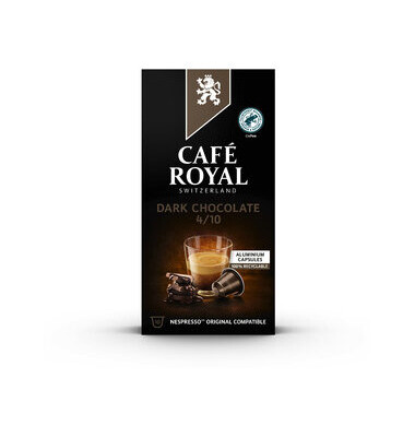 Kapsel, DARK CHOCALATE, koffeinhaltig