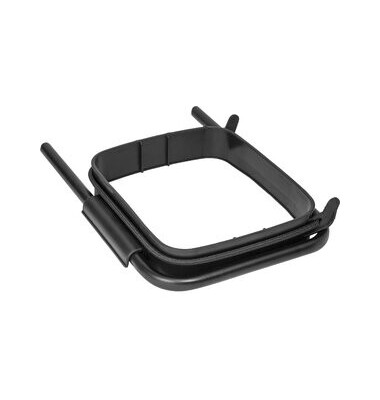Halter, für Abfallbeutel, schwarz