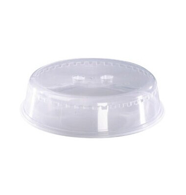 Mikrowellenhaube Basic, Kunststoff, rund, 26 x 6,5 cm, transparent Mikrowellenhaube Basic, Kunststoff, rund, 26 x 6,5 cm, transparent