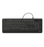 Tastatur KC-550, QWERTZ, USB A, schwarz
