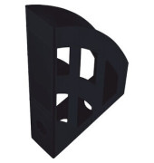 Stehsammler the green bridge H 2661095, A4/C4, schwarz, recycelter Kunststoff, 78mm