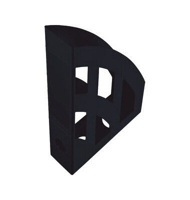 Stehsammler the green bridge H 2661095, A4/C4, schwarz, recycelter Kunststoff, 78mm