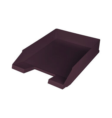 Briefablage the green staff H 2661625, A4/C4, rot, Polystyrol/recycelter Kunststoff stapelbar