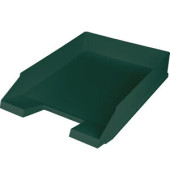 Briefablage the green staff H 2661652, A4/C4, grün, Polystyrol/recycelter Kunststoff stapelbar