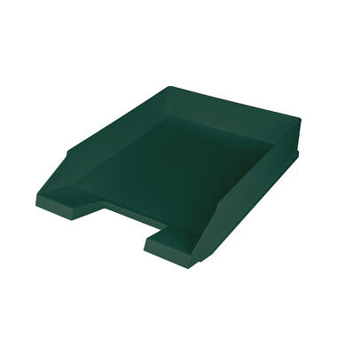 Briefablage the green staff H 2661652, A4/C4, gr&uuml;n, Polystyrol/recycelter Kunststoff stapelbar