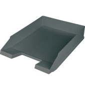 Briefablage the green staff H 2661682, A4/C4, lichtgrau, Polystyrol/recycelter Kunststoff stapelbar