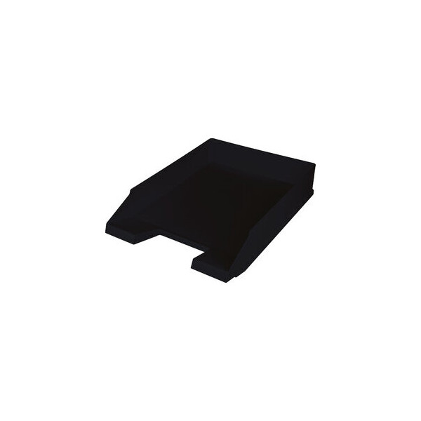 4012086022780 - Briefablage the green staff H 2661695 A4   C4 schwarz Polystyrol recycelter Kunststoff stapelbar 4012086022780 Helit
