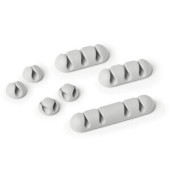Kabelclip CAVOLINE&reg;, CLIP MIX, f&uuml;r 1/2/3/4 Kabel, sk, grau