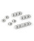 Kabelclip CAVOLINE&reg;, CLIP MIX, f&uuml;r 1/2/3/4 Kabel, sk, grau