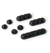 Kabelclip CAVOLINE®, CLIP MIX, für 1/2/3/4 Kabel, sk, graphit