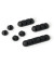 Kabelclip CAVOLINE®, CLIP MIX, für 1/2/3/4 Kabel, sk, graphit