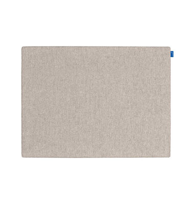Pinntafel BOARD-UP Akustik, Textil, 75 x 50 cm, beige, ohne Rahmen