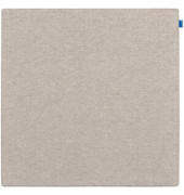 Pinntafel BOARD-UP Akustik, Textil, 75 x 75 cm, beige, ohne Rahmen