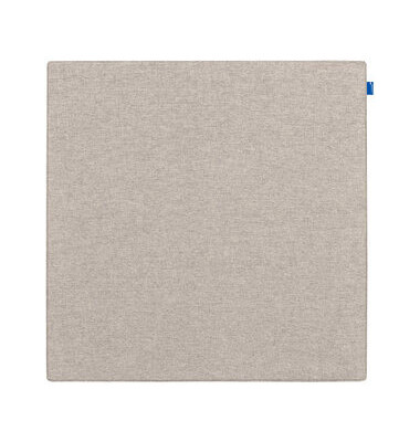 Pinntafel BOARD-UP Akustik, Textil, 75 x 75 cm, beige, ohne Rahmen