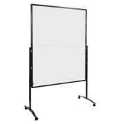 Moderationswand PREMIUM PLUS, laminierter Karton, 120 x 150 cm, weiß