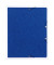 Eckspanner, Manilakarton, 355 g/m², Eckspanngummi, A4+, blau