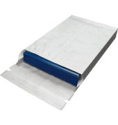 Faltentaschen Tyvek E-Commerce 69102, B4, ohne Fenster, 50mm-Falte, haftklebend, 55g, weiß