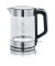 Wasserkocher WK 3420, Glas/Edelstahl, 1,7 l, farblos/edelstahl/schwarz