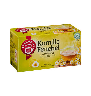 Kräutertee Kamille-Fenchel, Beutel