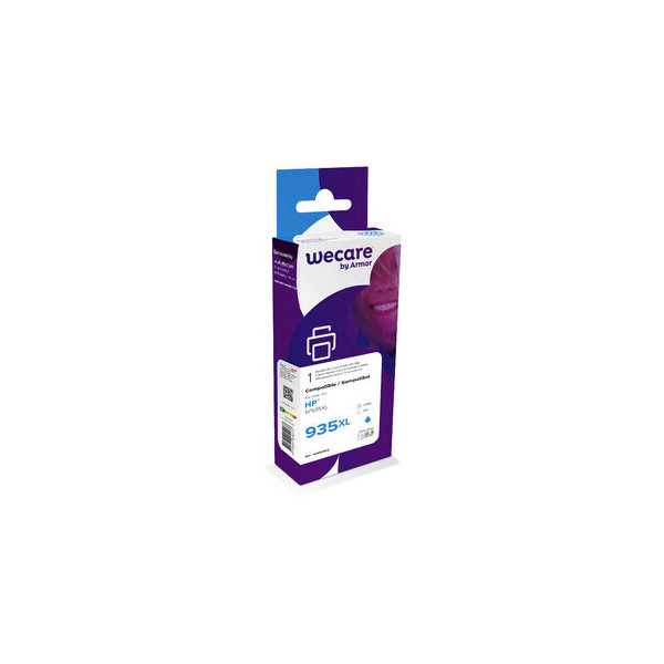 wecare Druckerpatrone K20591W4 K20591W4 (kompatibel zu HP 935XL), cyan, ca. 1030 Seiten 8715057014277 wecare