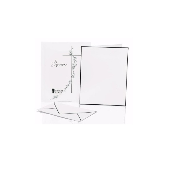 10 Stück Rössler Briefmappe FT18 weiß matt RÖSSLER 22053701 5/ 4014969007112 Rössler
