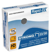 Heftklammern High Performance Strong 23/20, 24870400, Stahldraht verzinkt, Heftleistung 170 Blatt