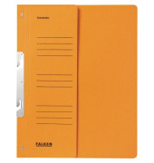 Einhakhefter 80004047, A4 orange halber Vorderdeckel, Karton 250g