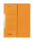 Einhakhefter 80004047, A4 orange halber Vorderdeckel, Karton 250g